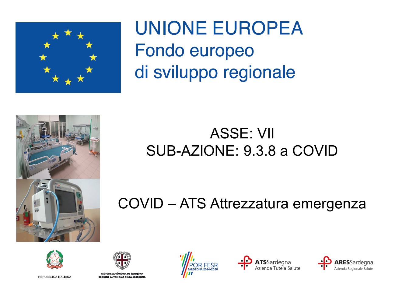 COVID, ATS Attrezzatura emergenza