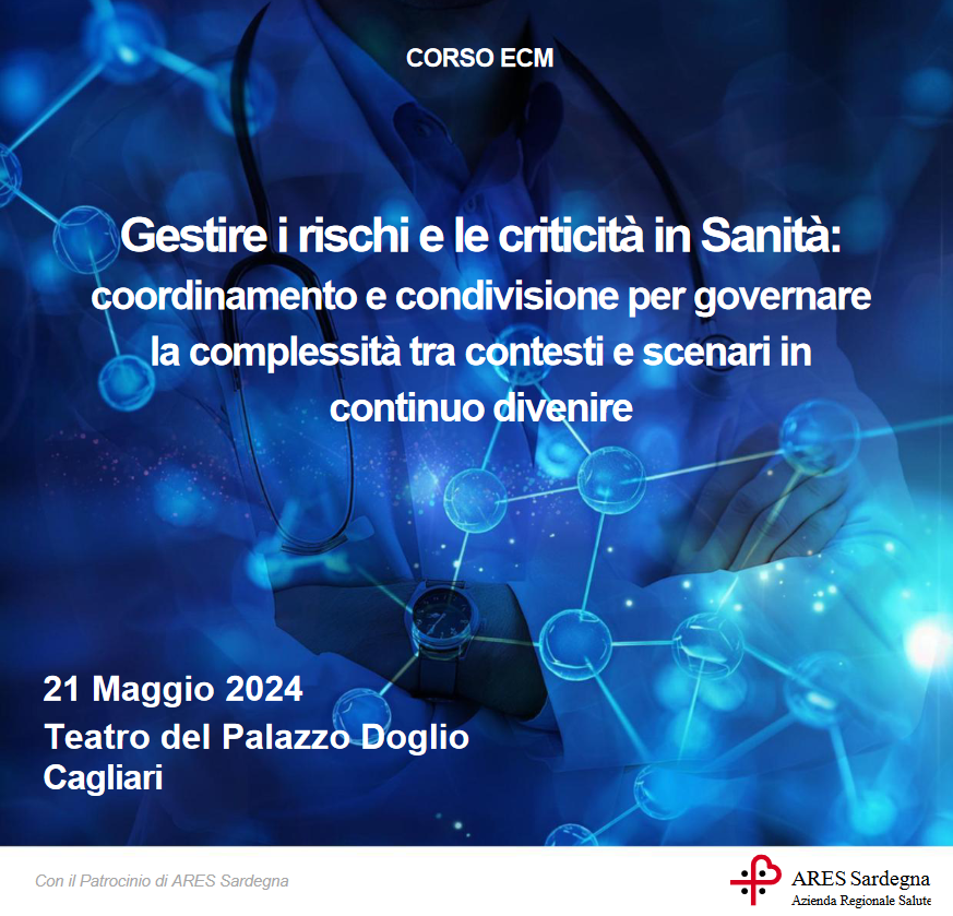 Gestire i rischi e le criticità in Sanità: evento formativo