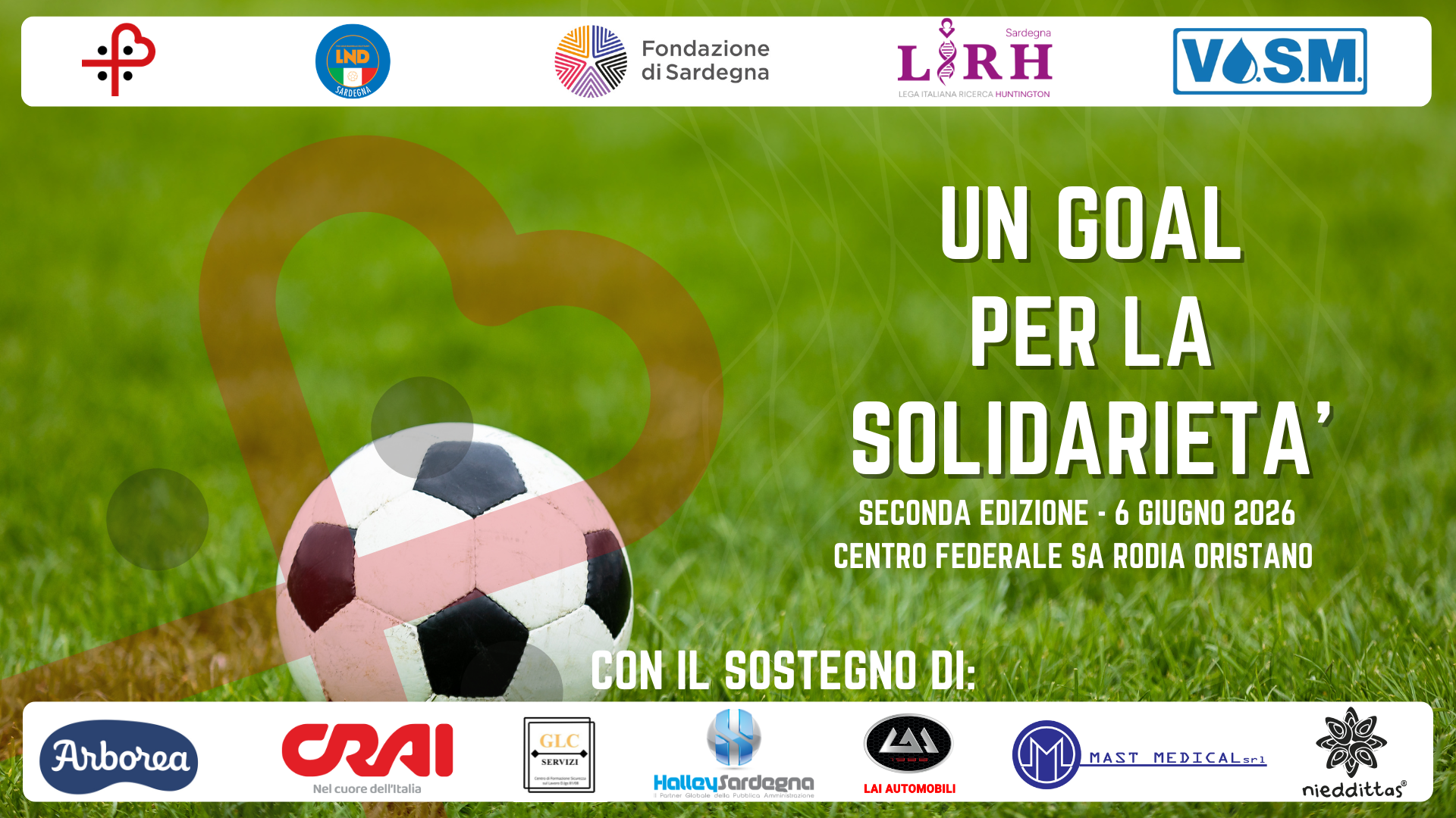 “Un Goal per la Solidarietà”: le Aziende del Servizio Sanitario Regionale in campo per sostenere volontariato e ricerca